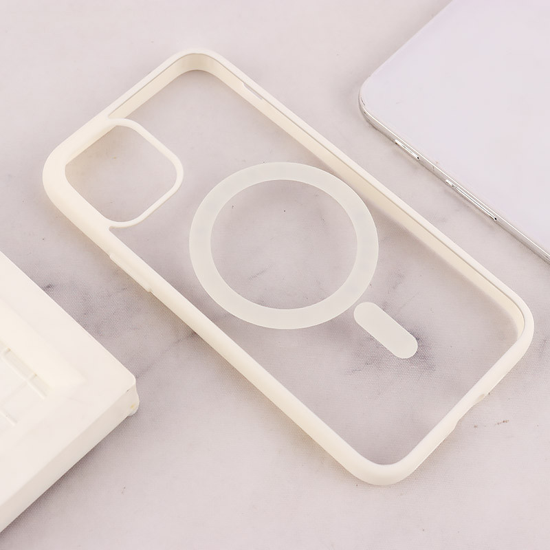 قاب PC شفاف دور رنگی مگ سیف iPhone 11 Pro