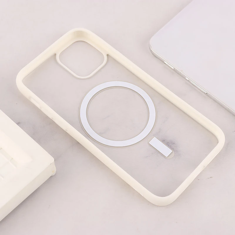قاب PC شفاف دور رنگی مگ سیف iPhone 11 Pro