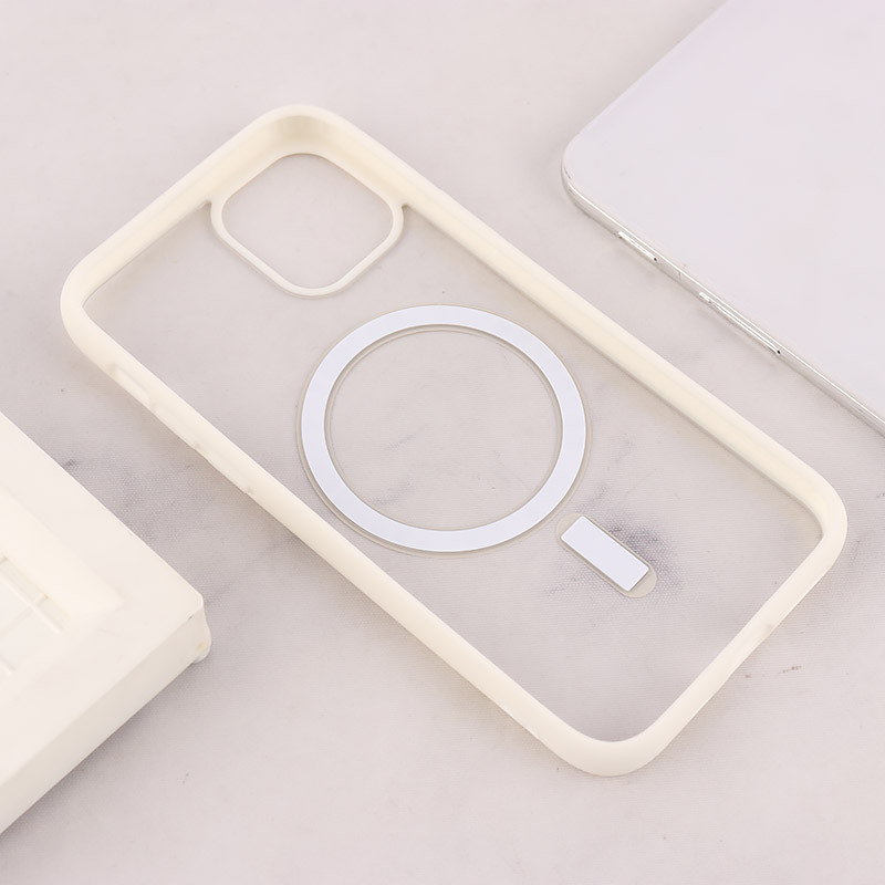 قاب PC شفاف دور رنگی مگ سیف iPhone 11 Pro