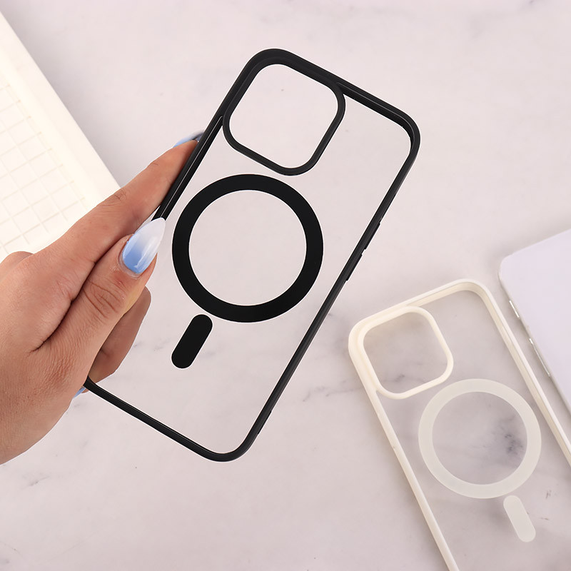قاب PC مگ سیف آیفون iPhone 13 Pro Max دور رنگی