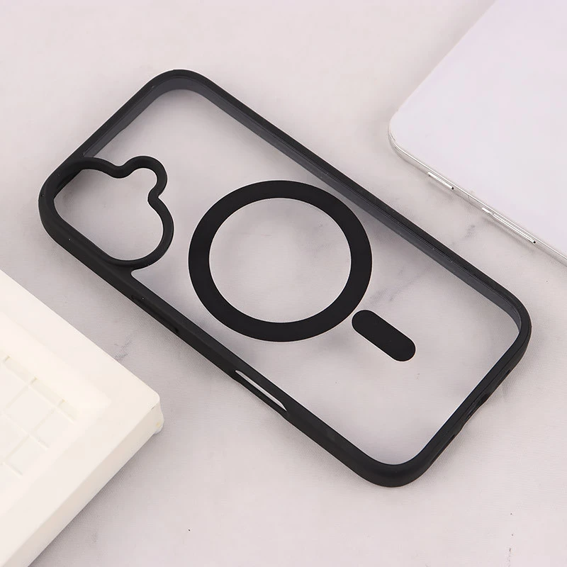 قاب PC مگ سیف آیفون iPhone 16 دور رنگی