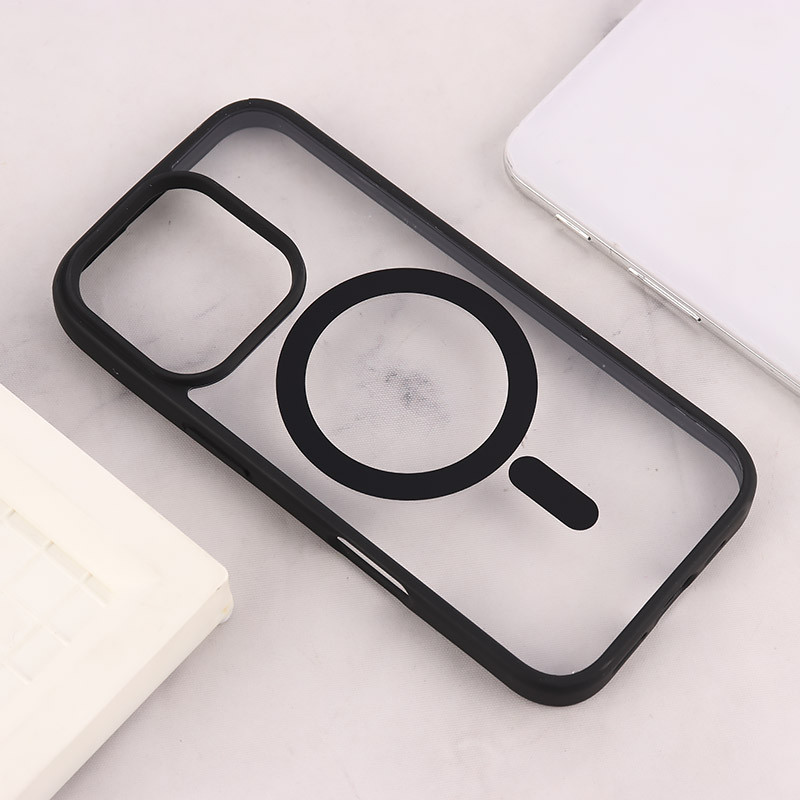 قاب PC مگ سیف آیفون iPhone 16 Pro دور رنگی
