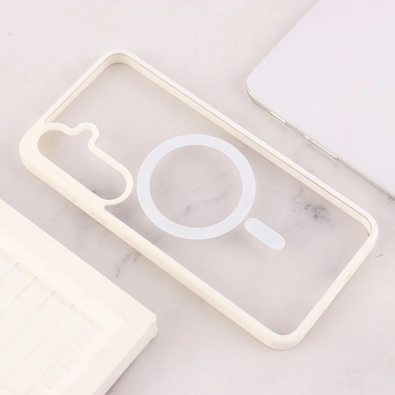 قاب PC مگ سیف سامسونگ Galaxy S24 FE دور رنگی