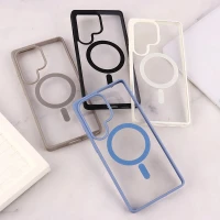 قاب PC مگ سیف سامسونگ Galaxy S25 Ultra دور رنگی