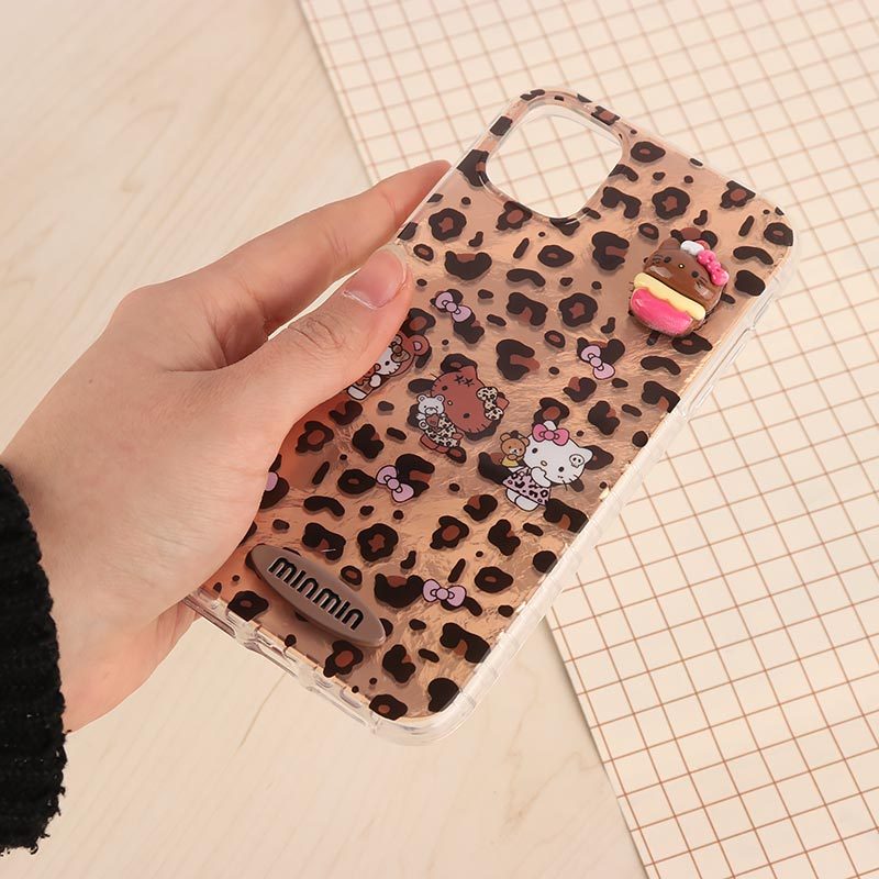 قاب IMD آیفون iPhone 11 طرح Kitty برجسته براق
