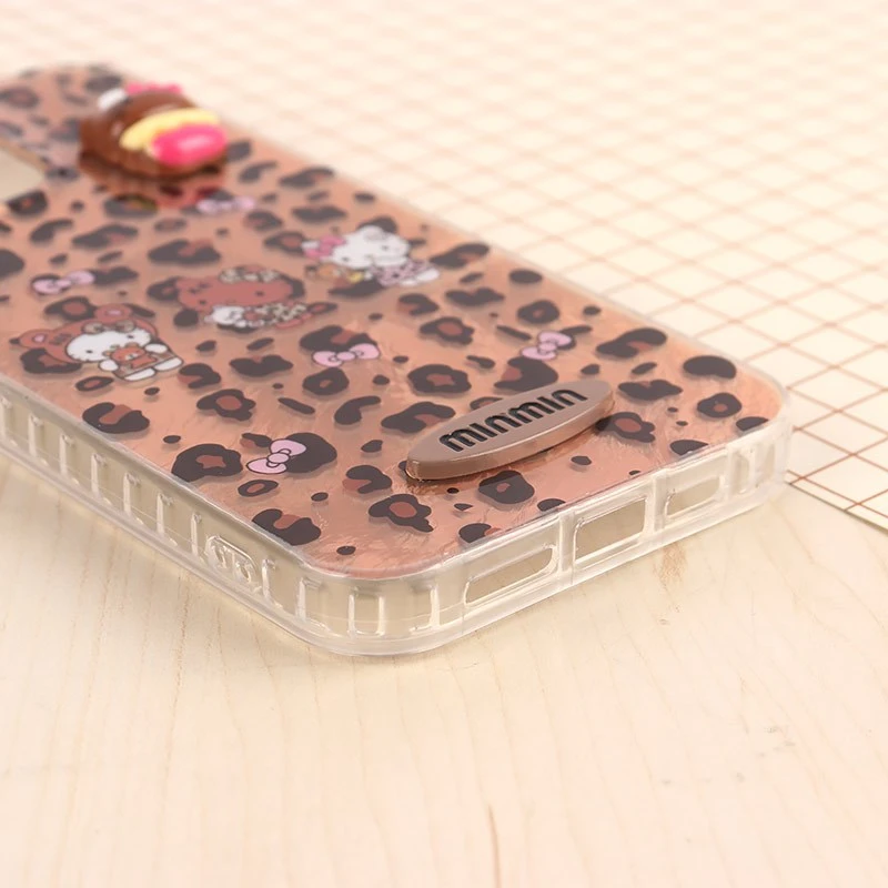 قاب IMD آیفون iPhone 15 Pro Max طرح Kitty برجسته براق