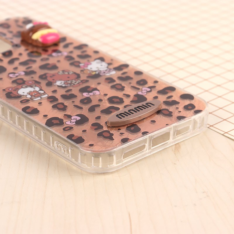 قاب IMD آیفون iPhone 15 Pro Max طرح Kitty برجسته براق