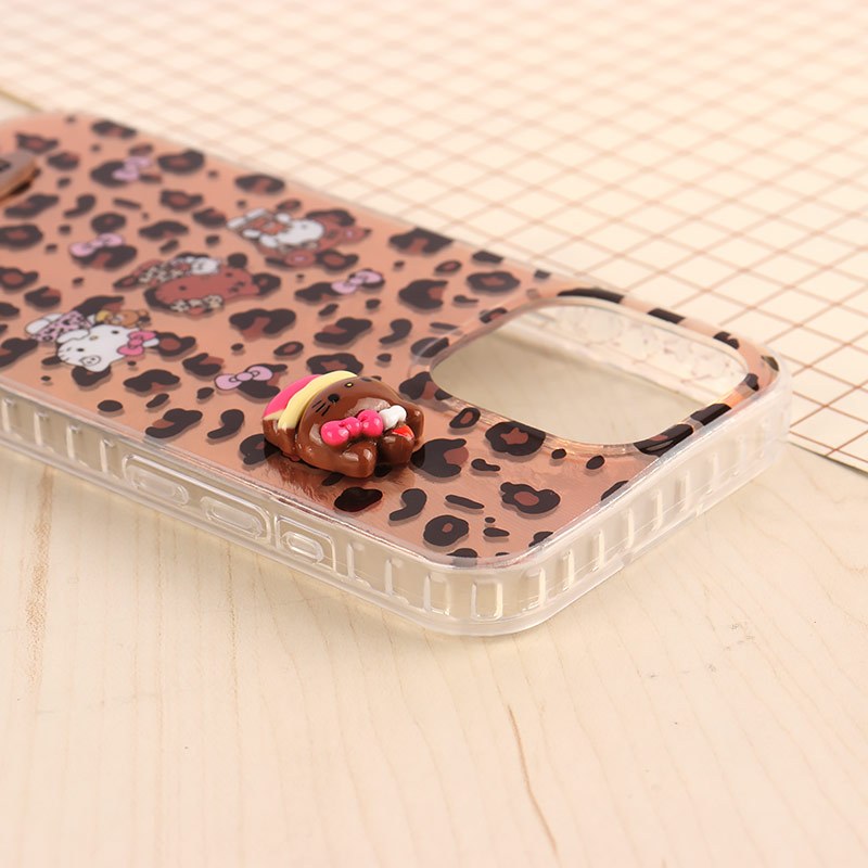 قاب IMD آیفون iPhone 15 Pro Max طرح Kitty برجسته براق