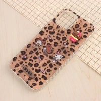 قاب IMD آیفون iPhone 13 Pro Max طرح Kitty برجسته براق
