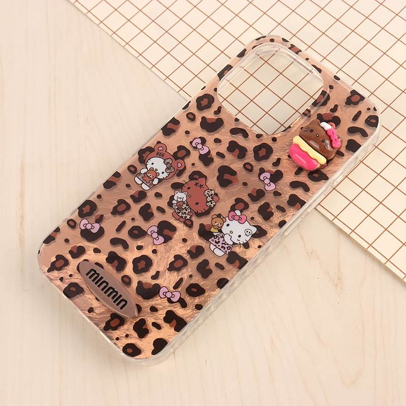 قاب IMD آیفون iPhone 16 Pro طرح Kitty برجسته براق
