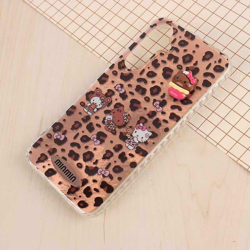 قاب IMD سامسونگ Galaxy S23 FE 5G طرح Kitty برجسته براق