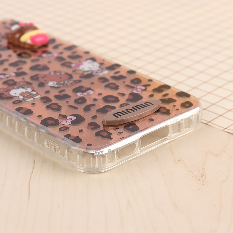 قاب IMD سامسونگ Galaxy S23 FE 5G طرح Kitty برجسته براق