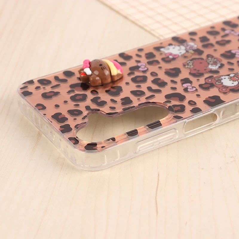 قاب IMD سامسونگ Galaxy A16 4G / A16 5G طرح Kitty برجسته براق