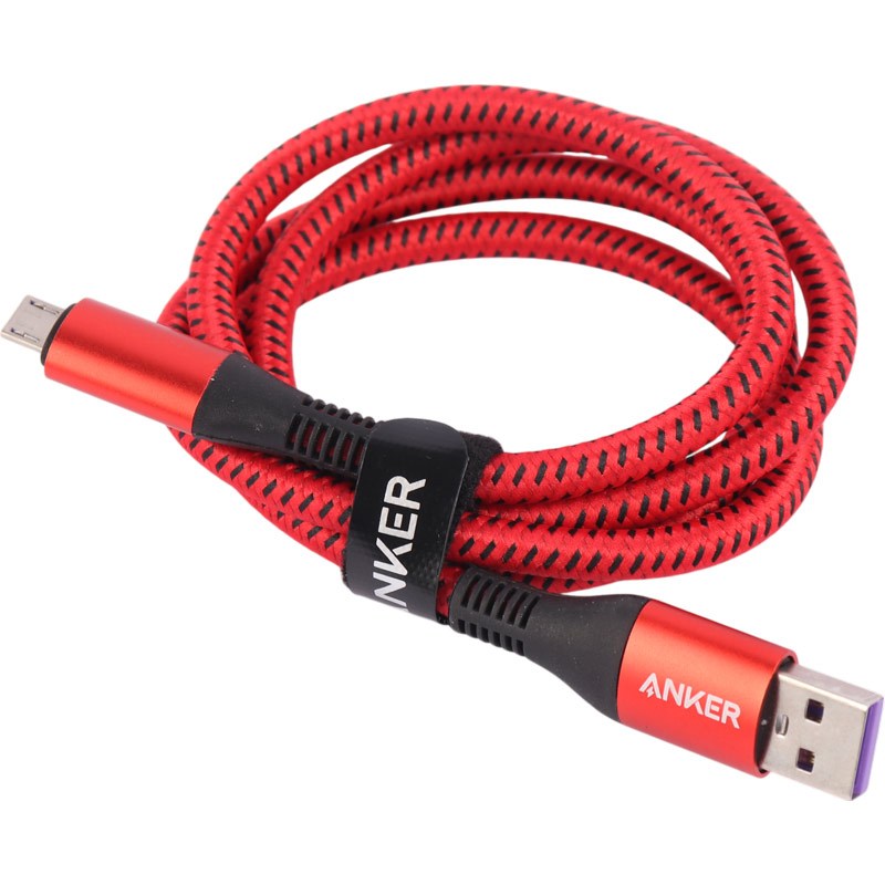 کابل میکرو یو اس بی فست شارژ ANKER AF-010 6A 1M