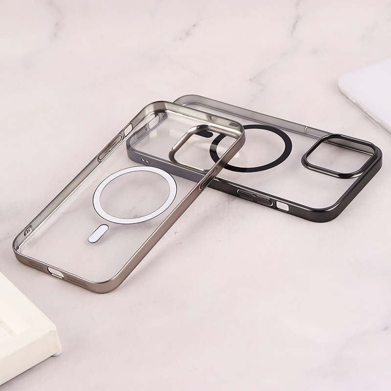 قاب PC مگ سیف Berlia آیفون iPhone 13 Pro Max دور براق