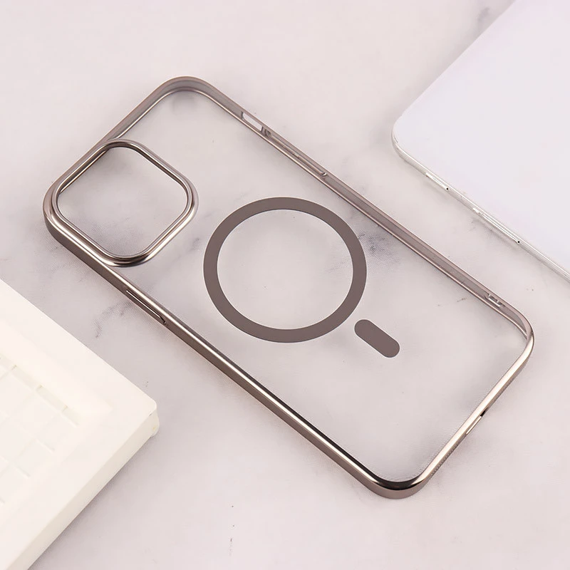قاب PC مگ سیف Berlia آیفون iPhone 13 Pro Max دور براق
