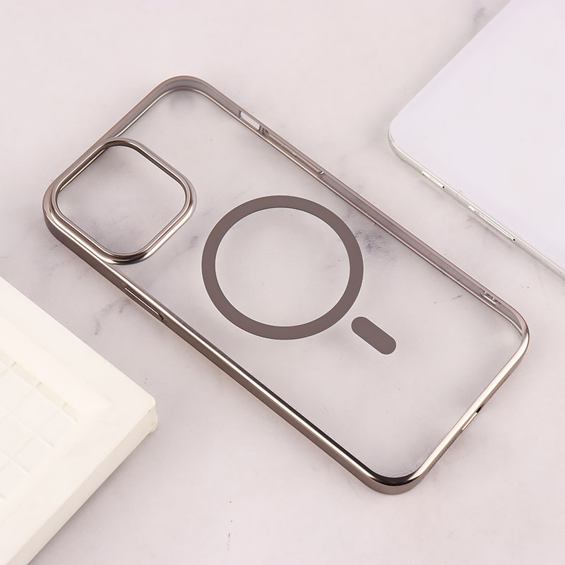 قاب PC مگ سیف Berlia آیفون iPhone 13 Pro Max دور براق