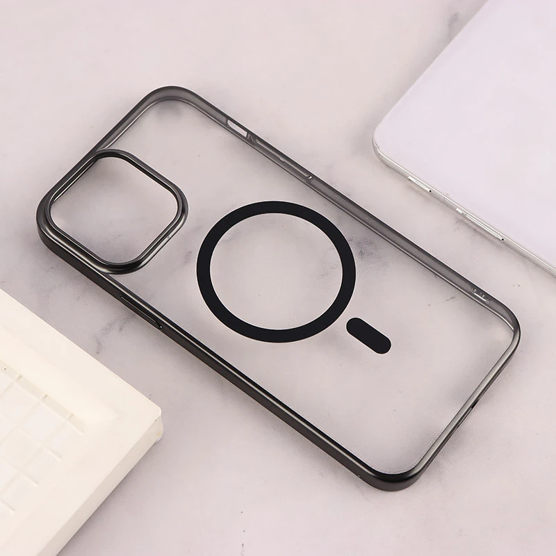 قاب PC مگ سیف Berlia آیفون iPhone 13 Pro Max دور براق
