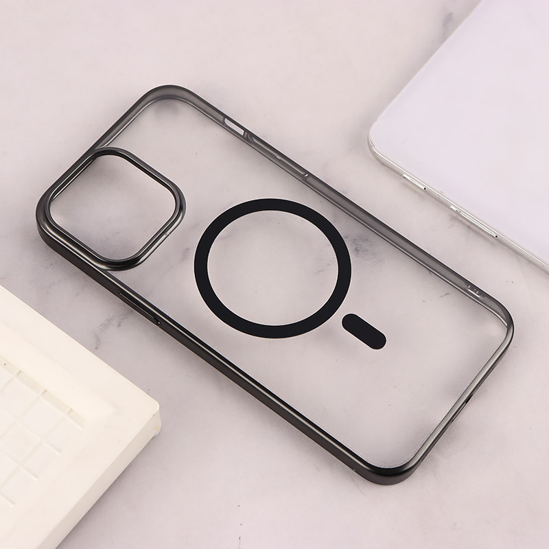 قاب PC مگ سیف Berlia آیفون iPhone 13 Pro Max دور براق