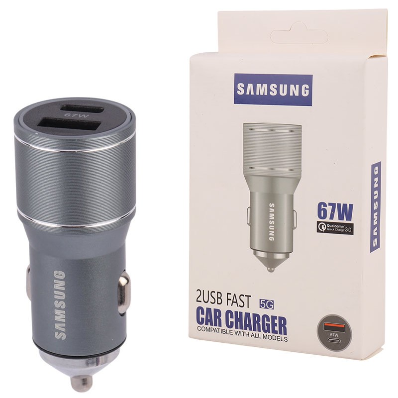 شارژر فندکی فست شارژ Samsung YSC-88 QC3.0 PD 3A 18W