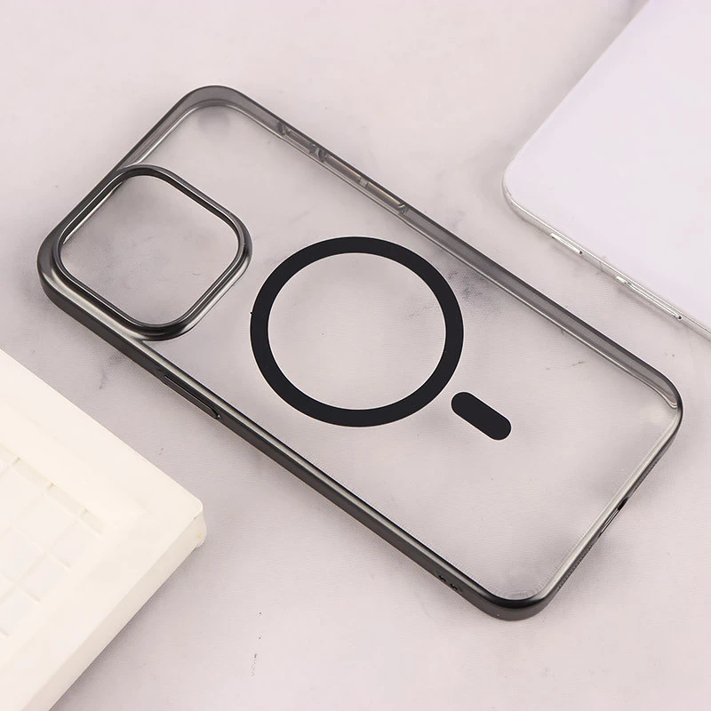 قاب PC مگ سیف Berlia آیفون iPhone 15 Pro Max دور براق