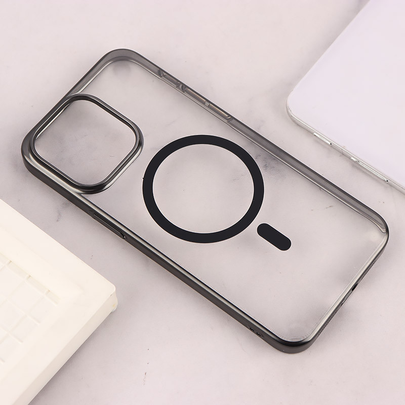 قاب PC مگ سیف Berlia آیفون iPhone 15 Pro Max دور براق