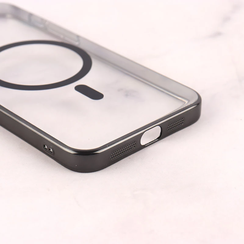 قاب PC مگ سیف Berlia آیفون iPhone 15 Pro Max دور براق