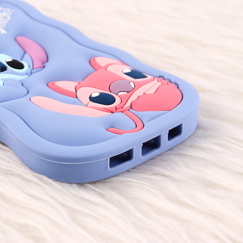 قاب سیلیکونی آیفون iPhone 12 Pro Max عروسکی برجسته طرح Stitch