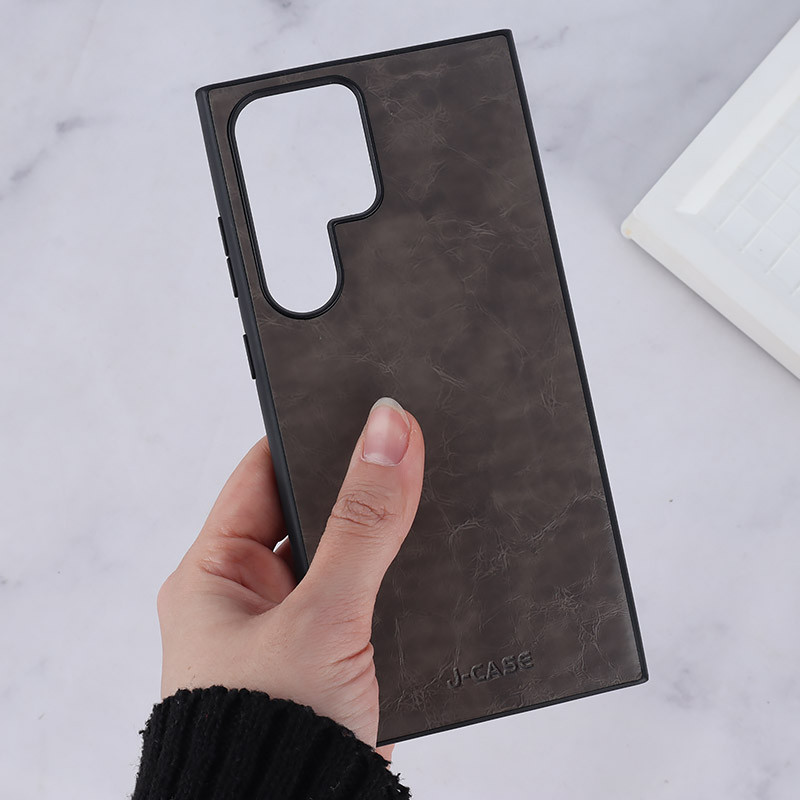 قاب چرمی J-Case سامسونگ Galaxy S23 Ultra