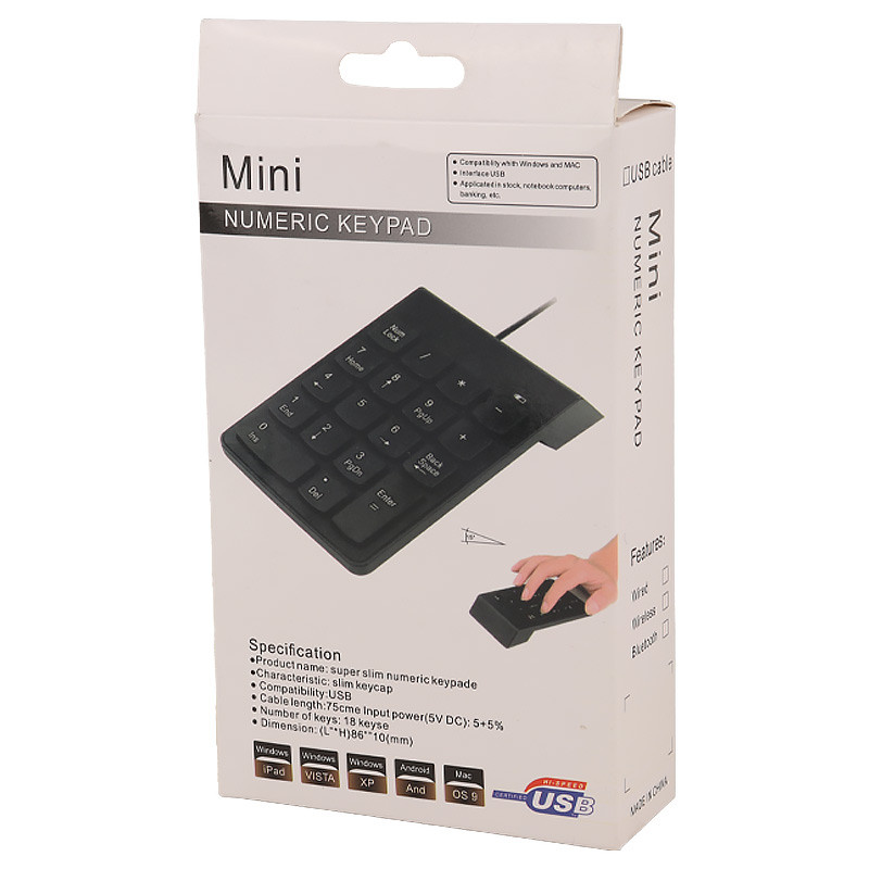 کیبورد اعداد Mini Numeric 18-Keys