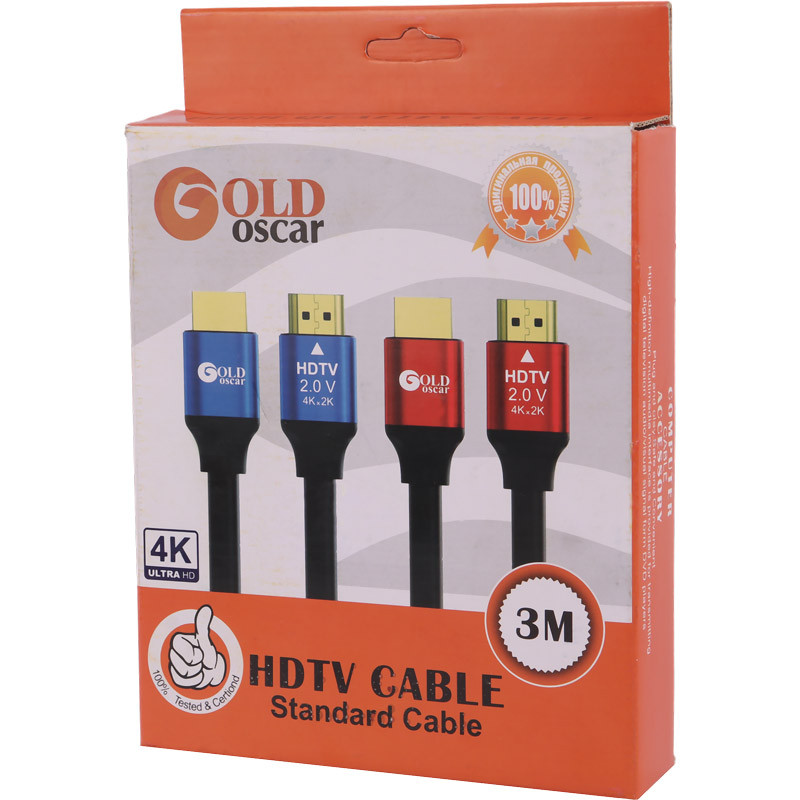 کابل Gold Oscar HDMI V2.0 4K 3m