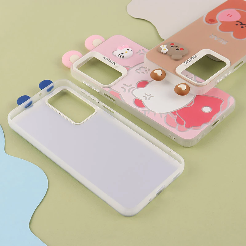 قاب PC So Cool سامسونگ Galaxy A16 4G / A16 5G عروسکی گوش دار