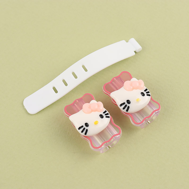 ست محافظ کابل و کلگی شارژر آیفون طرح Kitty