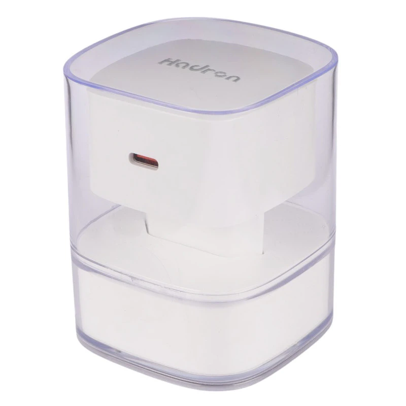 شارژر دیواری 25 وات هادرون C1011 GaN QC4.0 PD3.1 3A