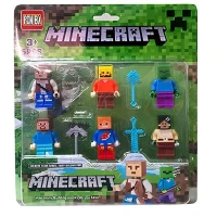 لگو Pinba Minecraft کد 0299E بسته 6 عددی