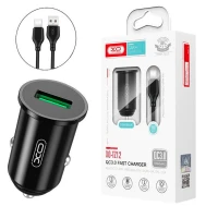 شارژر فندکی فست شارژ XO XO-TZ12 3A QC3.0 PD 18W + کابل تایپ سی