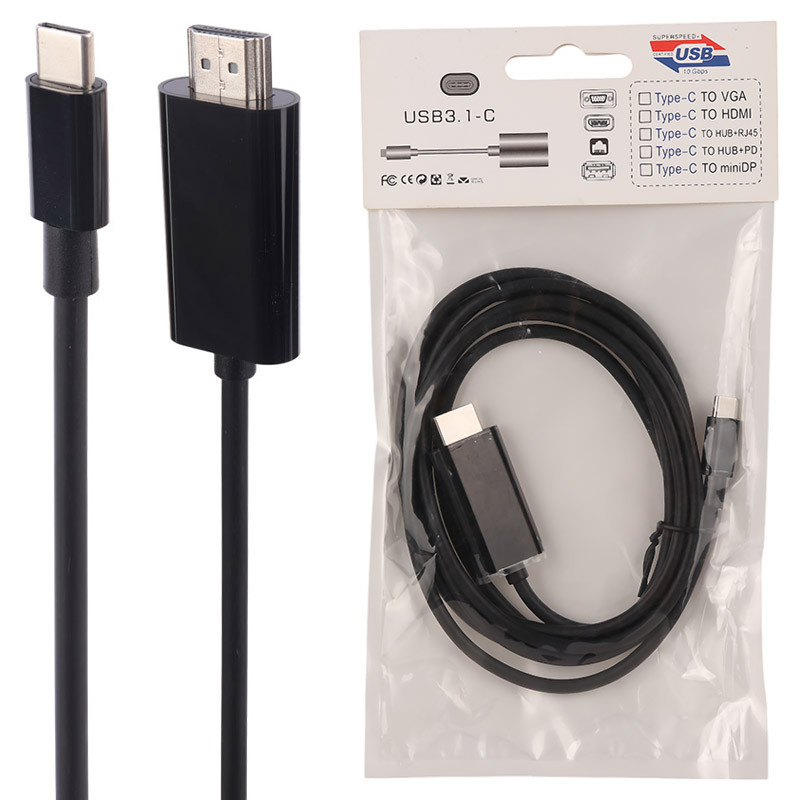 تبدیل Type-C به HDMI طول 2 متر