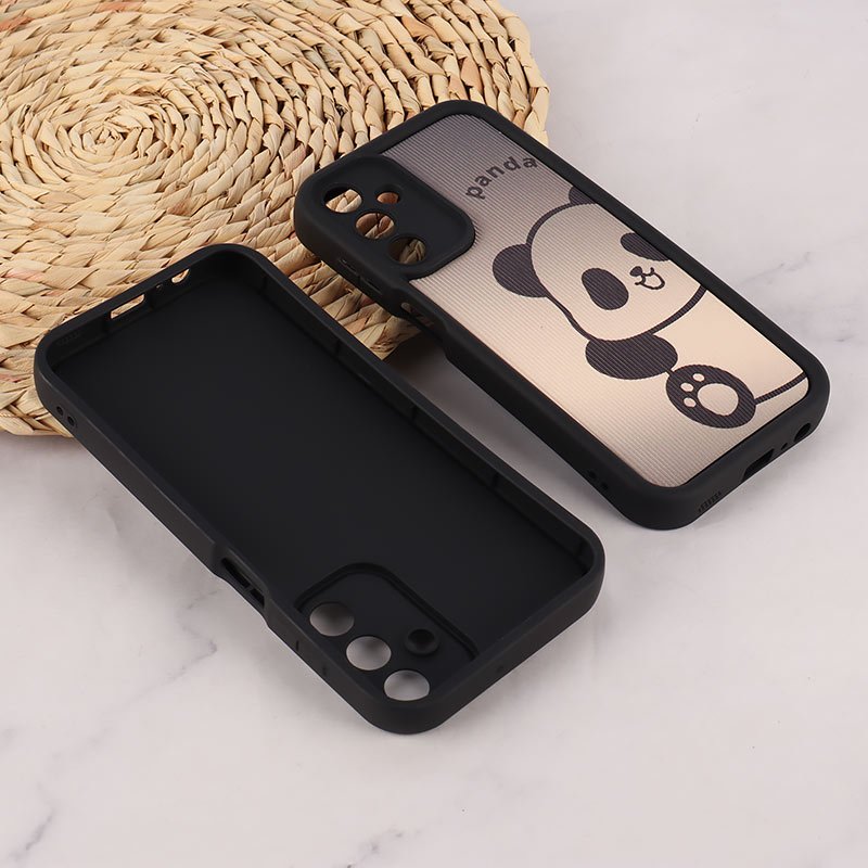 قاب کبریتی سولید سامسونگ Galaxy A15 محافظ لنزدار با بند مچی