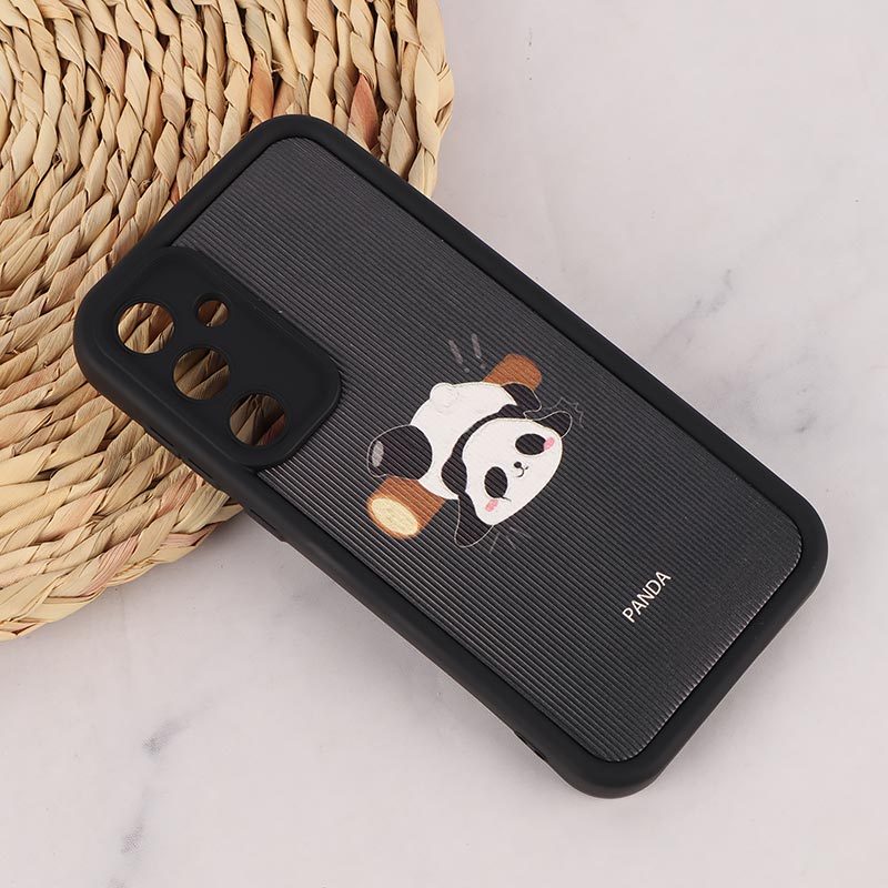 قاب کبریتی سولید سامسونگ Galaxy A35 محافظ لنزدار با بند مچی