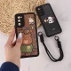 قاب کبریتی سولید سامسونگ Galaxy S20 FE محافظ لنزدار با بند مچی