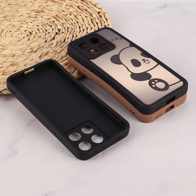 قاب کبریتی سولید شیائومی Poco X6 Pro محافظ لنزدار با بند مچی
