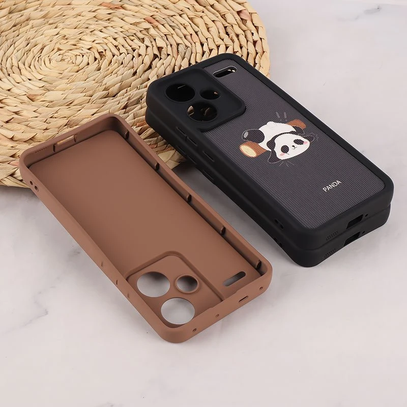 قاب کبریتی سولید شیائومی Redmi Note 13 Pro Plus محافظ لنزدار با بند مچی