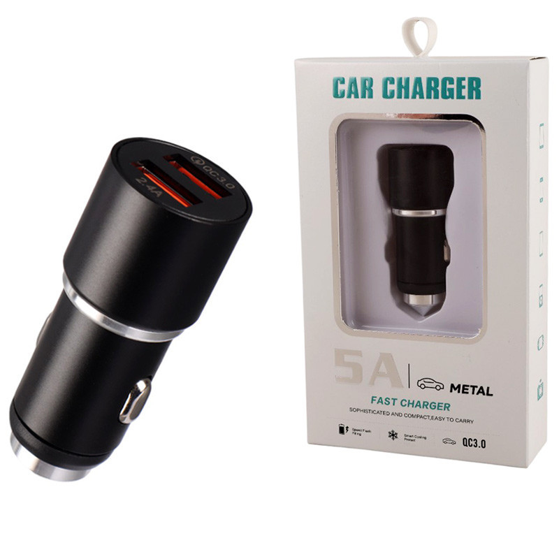 شارژر فندکی فست شارژ Car Charger 5A QC3.0 PD 18W