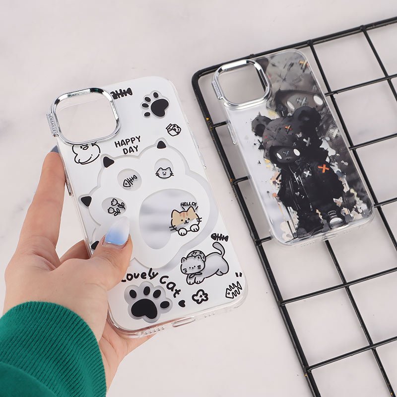 قاب موج دار Bella آیفون iPhone 13 / 14 طرح دار