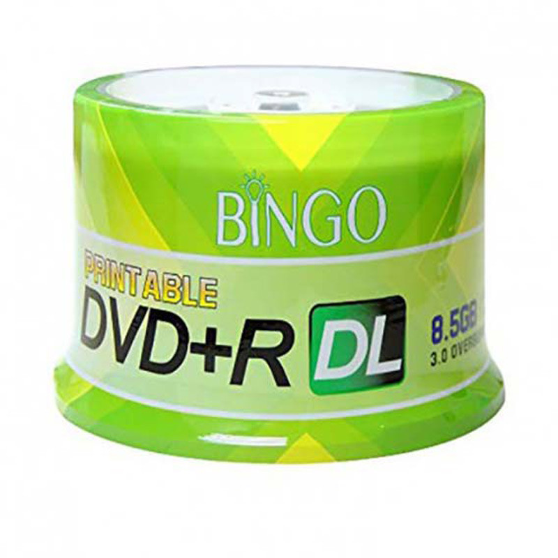 DVD خام بینگو Bingo بسته 50 عددی