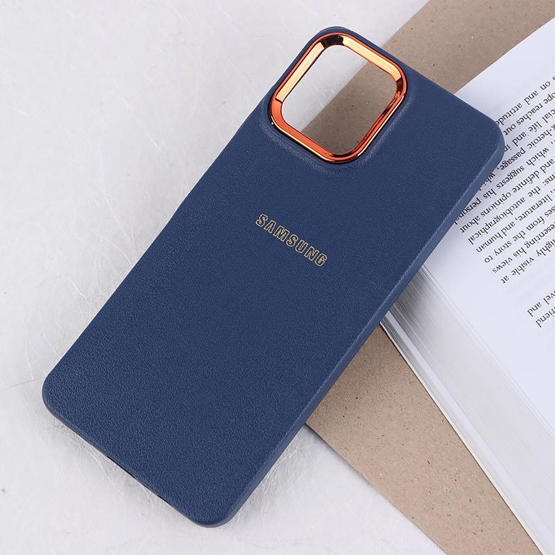 قاب ژله ای سامسونگ Galaxy A06 دور محافظ متال لوگودار