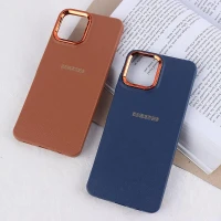 قاب ژله ای سامسونگ Galaxy A06 دور محافظ متال لوگودار