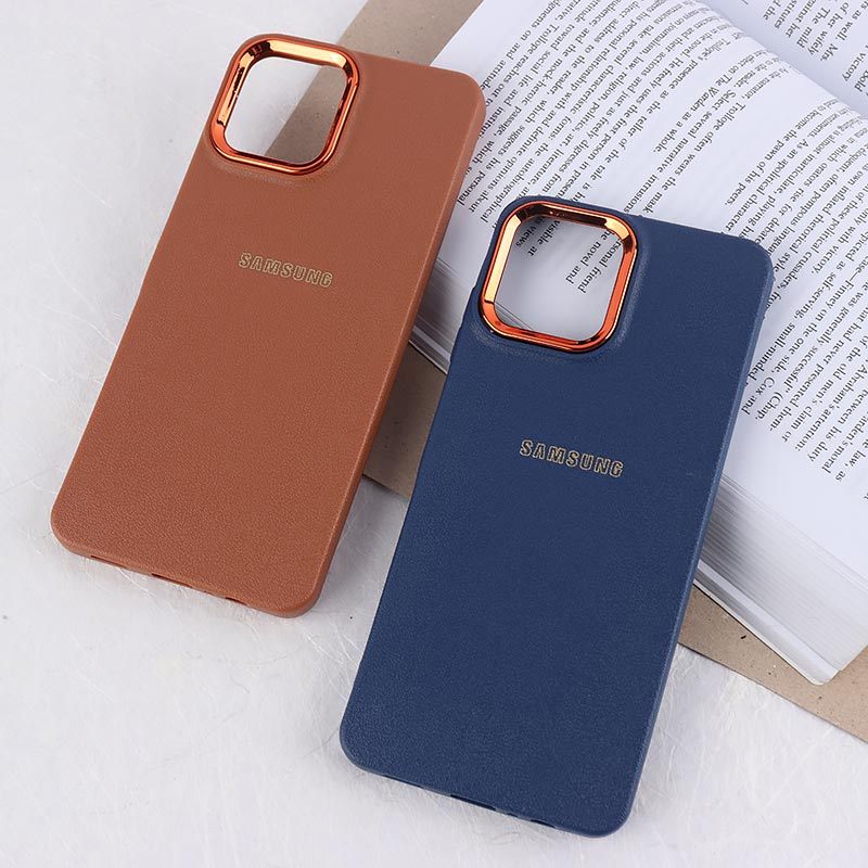 قاب ژله ای سامسونگ Galaxy A06 دور محافظ متال لوگودار