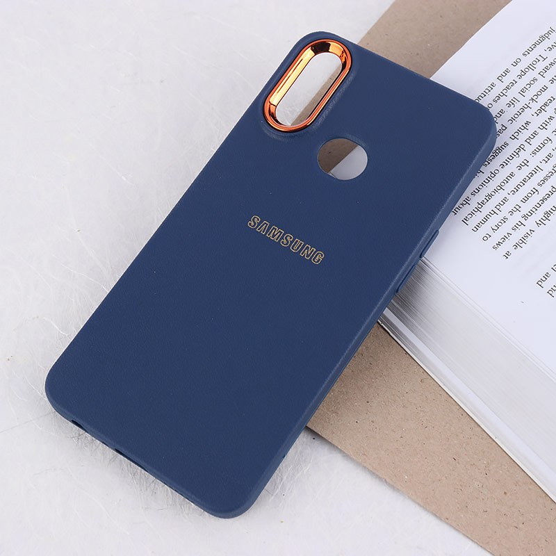 قاب ژله ای سامسونگ Galaxy A10s دور محافظ متال لوگودار