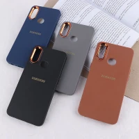 قاب ژله ای سامسونگ Galaxy A10s دور محافظ متال لوگودار